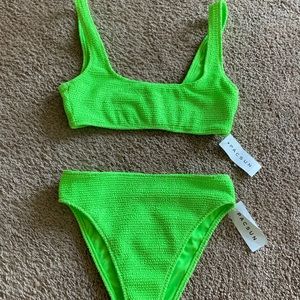 ⚡️BRAND NEW⚡️ Neon green swimsuit!!